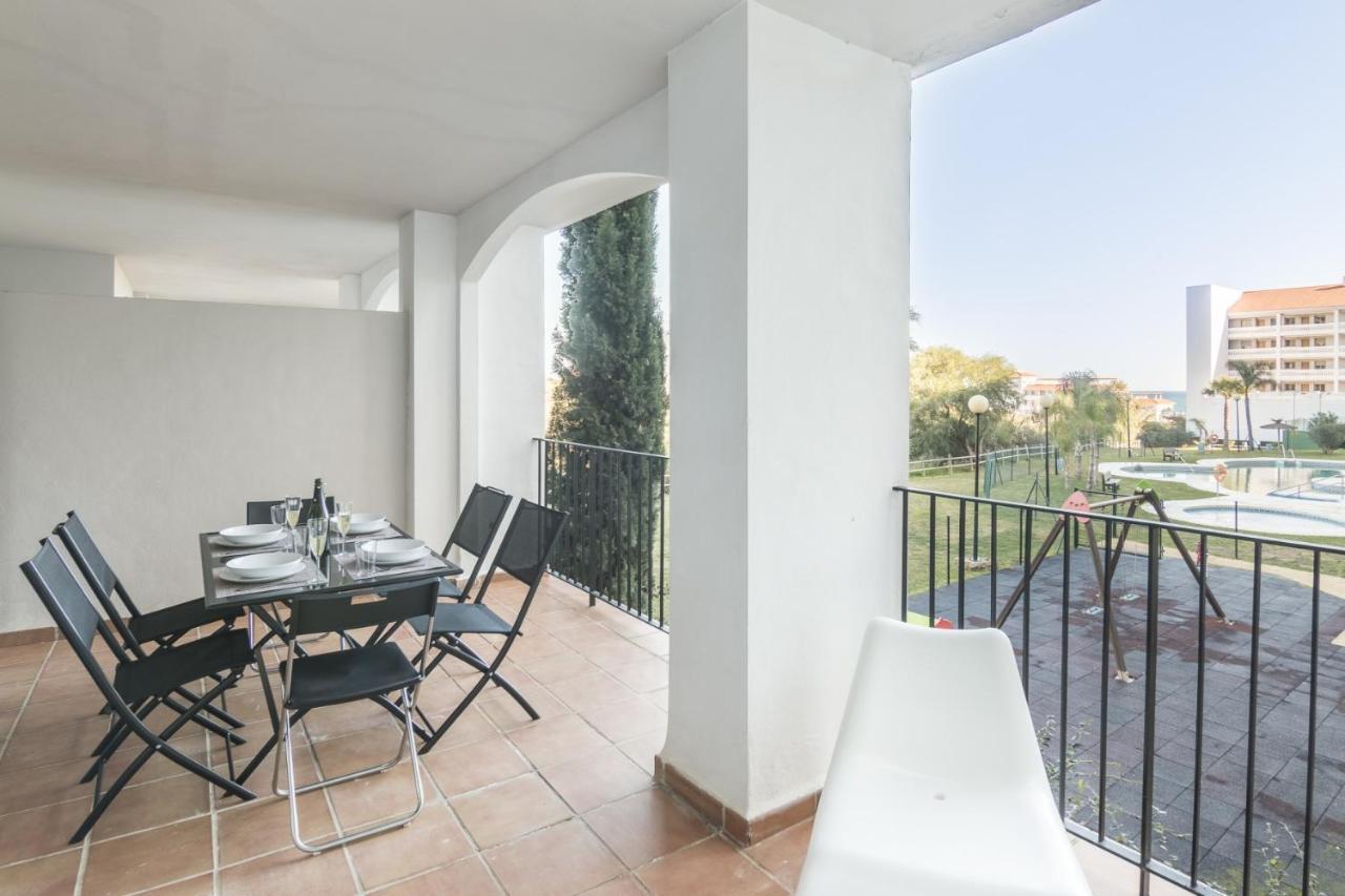 2187-Lovely 2Bedrooms With Pool And Playground Manilva Exteriör bild